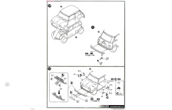 Сборная модель old MINI