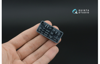 3D Декаль интерьера кабины для семейства HEMTT A0 (Trumpeter) (с 3D-печатными деталями)