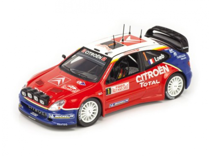 Citroen Xsara WRC #1 победитель Rally Monte Carlo 2005 Loeb/Elena с люстрой