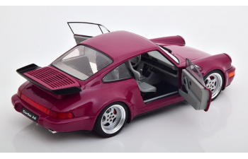 PORSCHE 911 (964) Turbo 3.6 Coupe (1991), purple