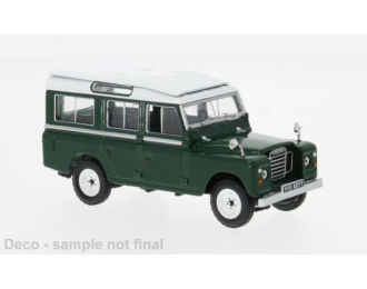 LAND ROVER Series III 109 (1978), green/white 