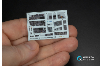 3D Декаль интерьера кабины RF-4C Phantom II (early) (Hasegawa) (с 3D-печатными деталями)