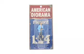 FIGURES Ladro - Robber Ii, Light Blue Grey