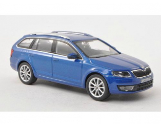 SKODA Octavia III Combi (2013), blue race metallic