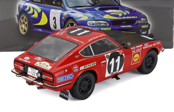 NISSAN Datsun 240z №11 Winner Rally Safari (1971) E.herrmann - H.schuller, Red Matt Black