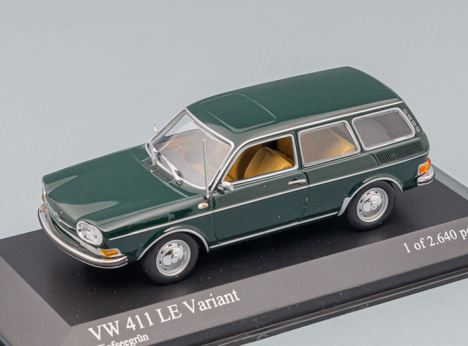 VOLKSWAGEN 411 LE Variant 1969, green