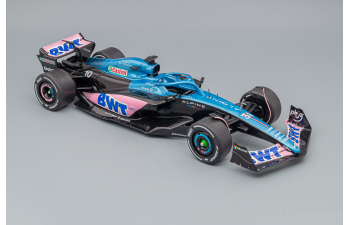 RENAULT F1 A523 Team Bwt Alpine Press №10 - №31 (2023), Blue Pink