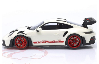 PORSCHE 911 (992) GT3 RS 2022 Tribute Carrera RS (2022), white / red