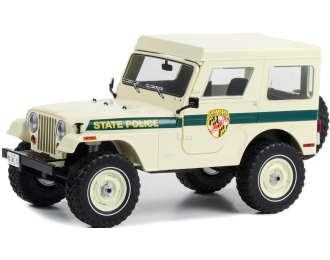 JEEP CJ-5 Hardtop Maryland State Police (1983), beige