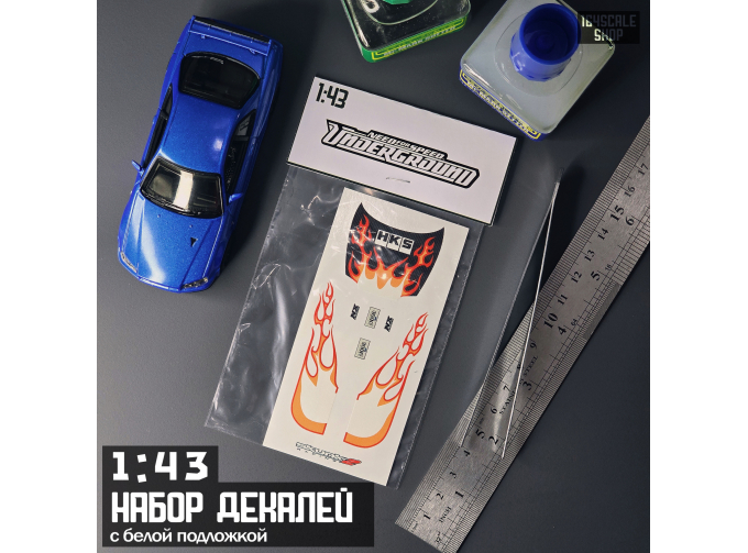 Декаль Need for Speed Underground 1 Toyota Supra Intro