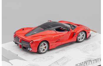 Ferrari LaFerrari, red