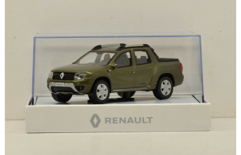 Renault Duster Oroch серо-зеленый