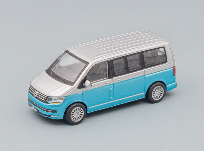 VOLKSWAGEN Multivan T6 (2015), silver / blue metallic