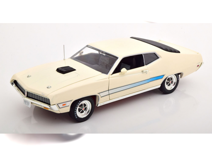 FORD Torino GT (1971), beige/blau