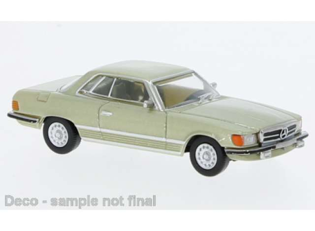 MERCEDES-BENZ SLC (C107) (1971), metallic light green