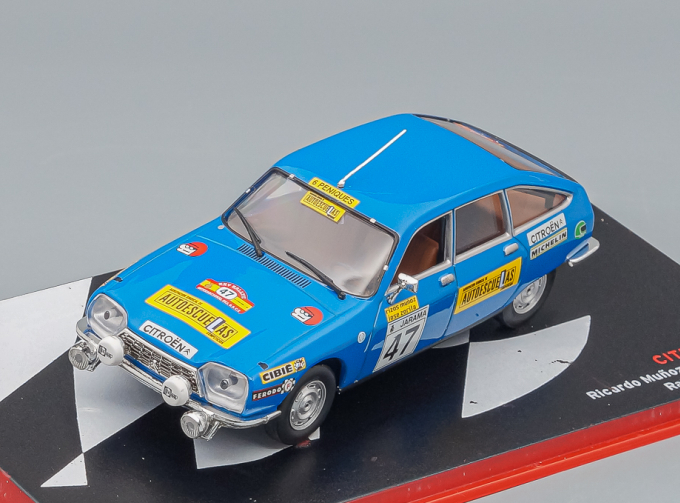 CITROEN GS #47 Ricardo Munoz - Jose Zorita, blue