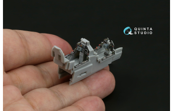 3D Декаль интерьера кабины Mirage 2000D (Modelsvit) (с 3D-печатными деталями)