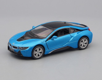 BMW i8, blue / black