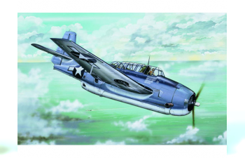 Сборная модель Американский торпедоносец-бомбардировщик Grumman TBF-1C Avenger