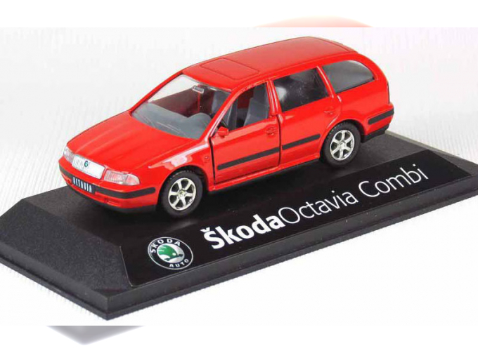 SKODA Octavia Combi, red