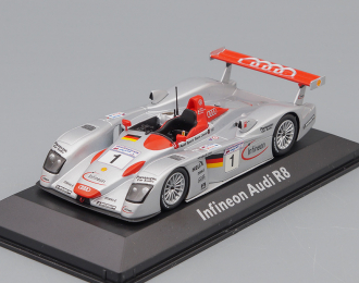 AUDI R8 Winner Le Mans #1 2001, silver