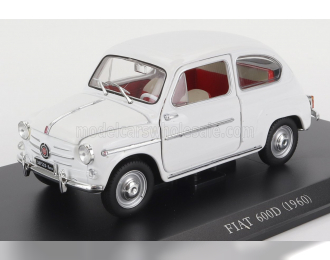 FIAT 600d (1960) - Con Vetrina - With Showcase, White