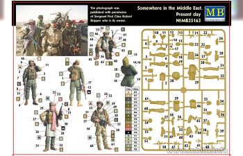 Сборная модель Где-то на Востоке. Наше время