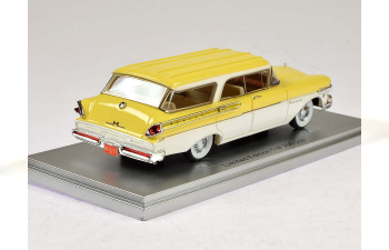 MERCURY Voyager Station Wagon (1957), yellow / white