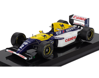 WILLIAMS F1 Renault Fw15c Team Williams Canon N 2 World Champion Season (1993) Alain Prost - Con Vetrina - With Showcase, Blue White Yellow