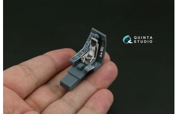 3D Декаль интерьера кабины Ка-50 (серо-голубые панели) (HobbyBoss/ARK) (с 3D-печатными деталями)