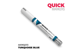 Маркер QUICK MARKER - Бирюзово-голубой / Turquoise Blue