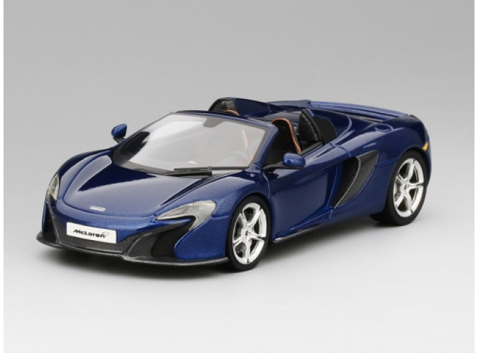 McLaren 650S Spider Volcano 2015 синий