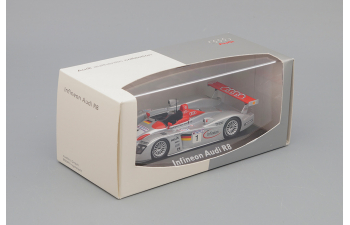 AUDI R8 Winner Le Mans #1 2001, silver