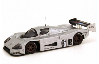 MERCEDES-BENZ Sauber C9 WSC #61 Mauro Baldi - Kenny Acheson (1987-1989), silver