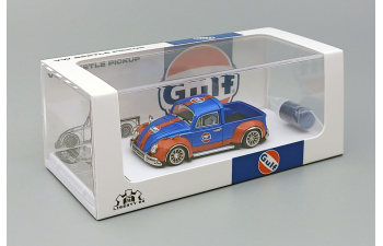 VOLKSWAGEN Beetle PickUp Red Gulf Oil Livery, blue / orange