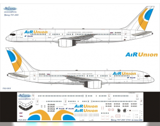 Декаль на самолет боенг 757-200 (Ar Unon)