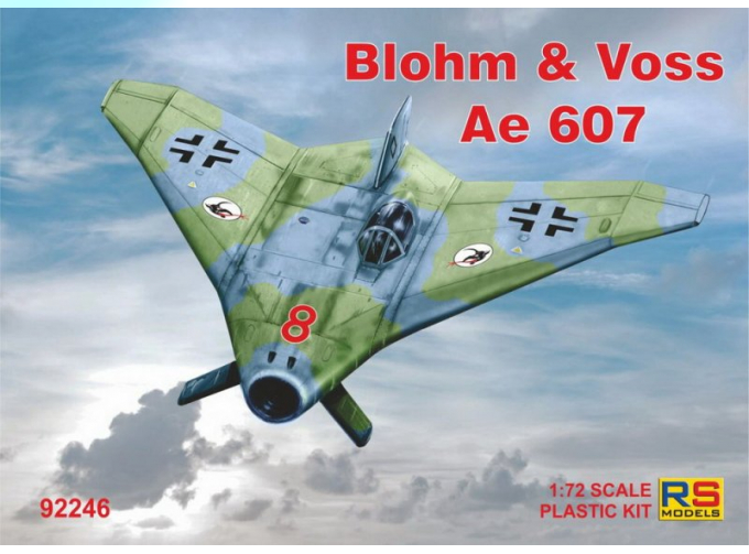 Сборная модель Blohm & Voss Ae 607