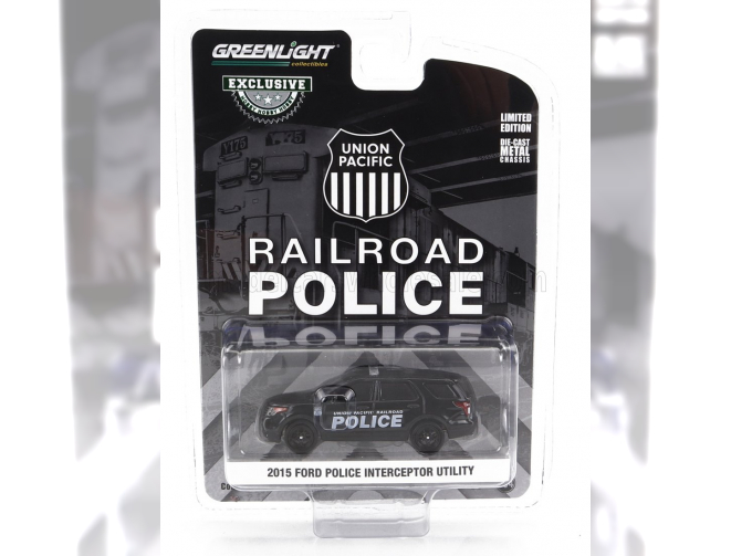 FORD UTILITY POLICE INTERCEPTOR RAILROAD (2015), BLACK