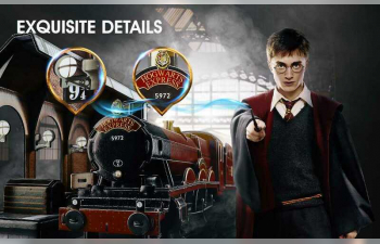 Сборная модель Harry Potter Hogwarts Express Set