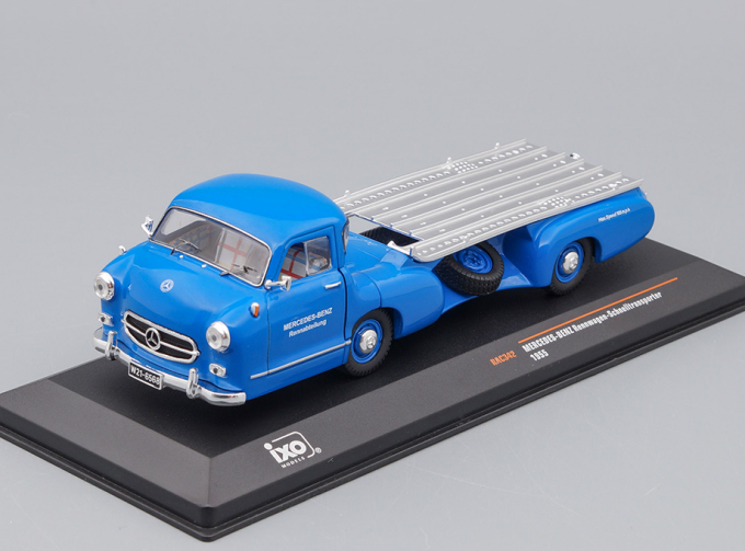 MERCEDES-BENZ "Blue Wonder" racing-car transporter (1955), Blue