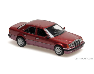 Mercedes-Benz 500E V8 1991, red metallic