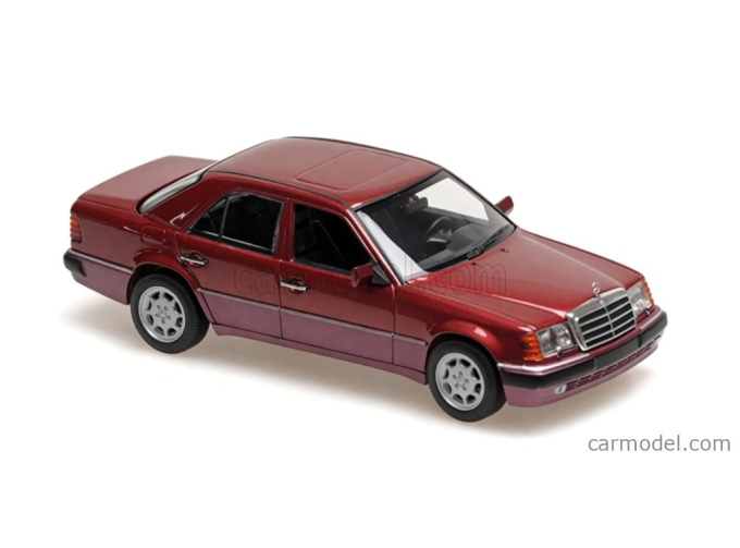 Mercedes-Benz 500E V8 1991, red metallic