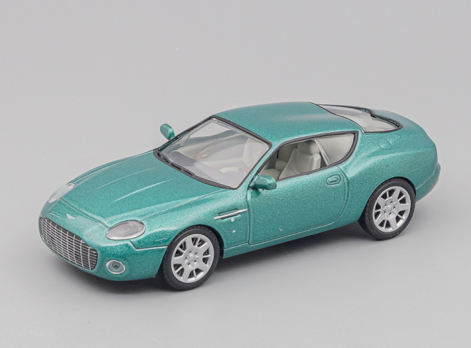 ASTON MARTIN DB7 Zagato, Суперкары 43, зеленый