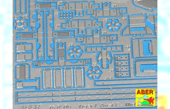 Фототравление для Tiger I, Ausf.E – Middle version (Basic set)