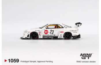 NISSAN LB-ER34 Super Silhouette "ATHLETE/COLLET"