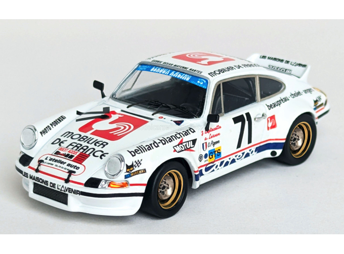 PORSCHE 911 Carrera RSR №71 24h Le Mans Pigeon-Laplacette-Leroux