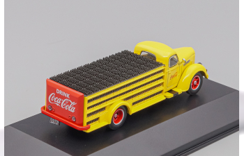 INTERNATIONAL Kb8 Truck With Bottle Coca-cola 1948, yellow