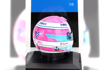 BELL HELMET F1 Casco Helmet Renault A523 Team Bwt Alpine №10 Miami Gp (2023) Pierre Gasly, White Red Blue