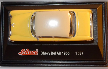 CHEVROLET BelAir (1955), yellow