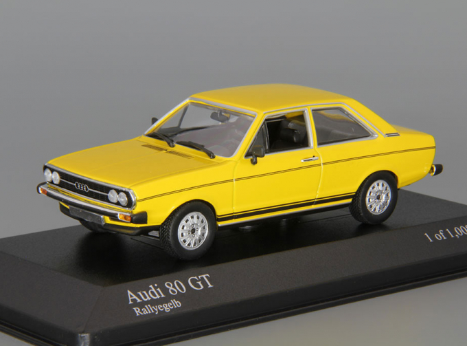 AUDI 80 GT (1972), yellow